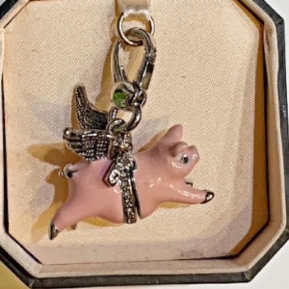 Juicy Couture Jewelry - IOB Juicy Couture “When Pig’s Fly” Charm